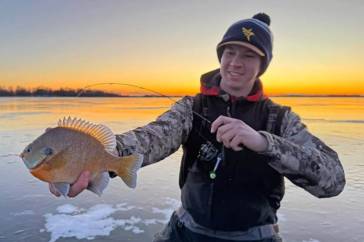 Clock Ticking Down On Late-Ice Bluegills